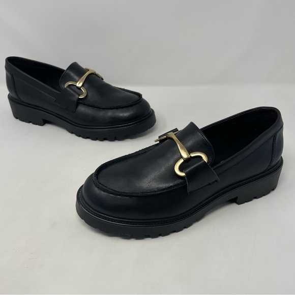 Steve Madden Haezel Black Slip On Loafers - NEW - Picture 6 of 8